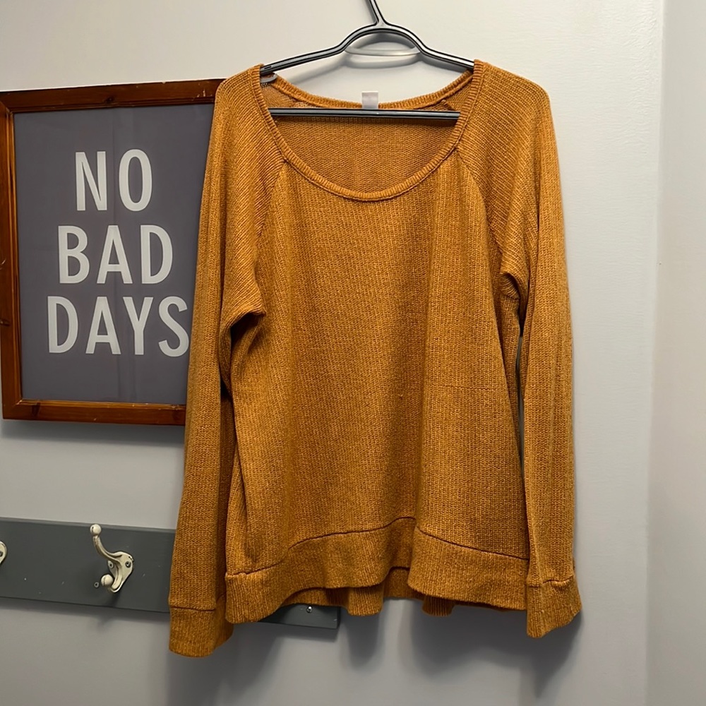 Yellow old navy sweater XL